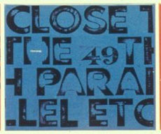 The True North Strong and Free: Part 2 – Close the 49th Parallel (1968). Polyurethane and ink on wood. 60 x 63.5 cm. ©The Estate of Greg Curnoe. Collection of Museum London, Art Fund, 1970 