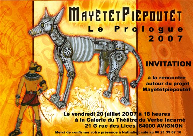 Spectacle de Jobé Bernabé - Avignon